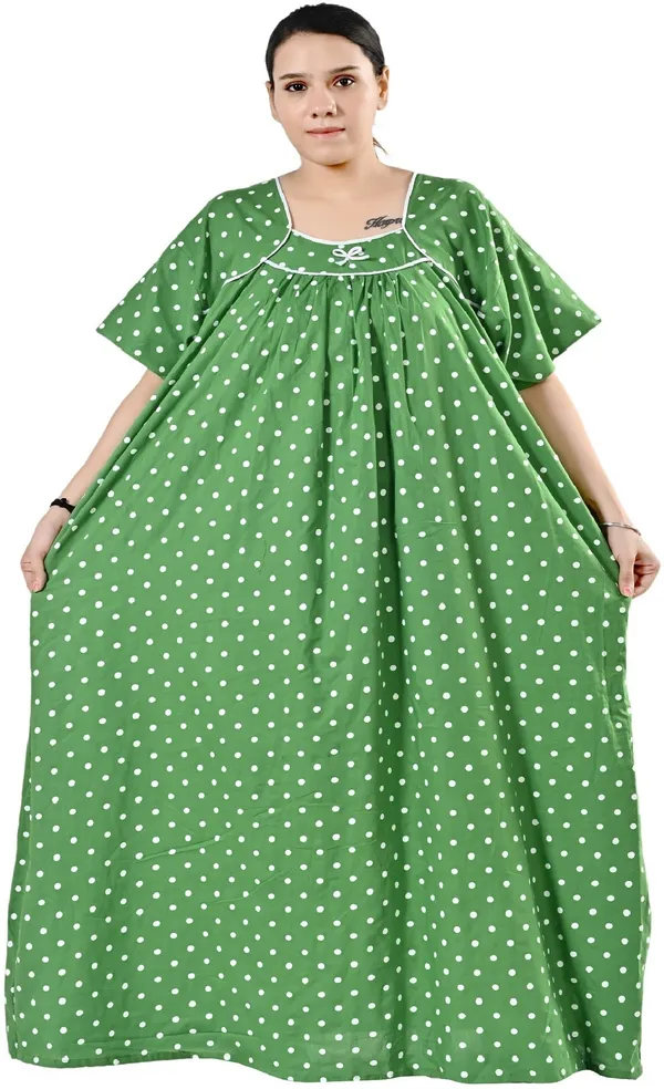 Plus_Size_-_Women_Nighty_Cotton_Maxi_Printed_5XL_To_10XL