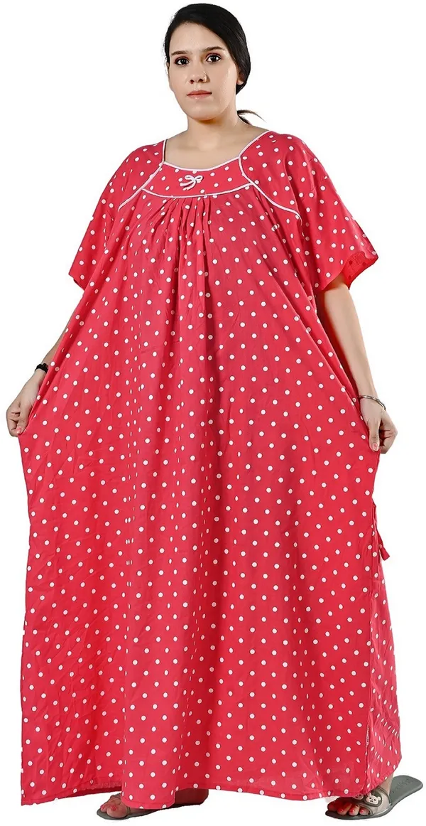 Women_Nighty_Cotton_Plus_Size_Maxi__Gown_Printed_2XL_To_10XL
