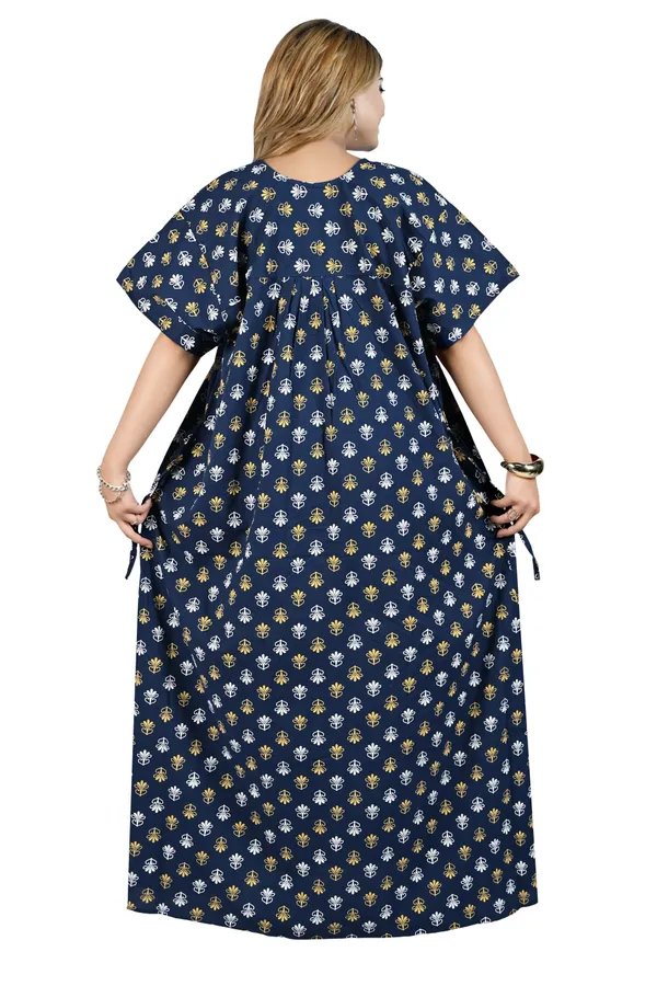 Nighty_Women_Cotton_Maxi_Plus_Size_Front_Button_Open_3XL_to_6XL
