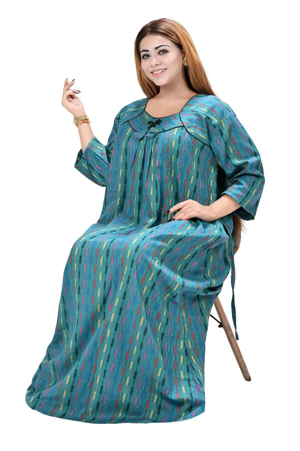 Women_Winter_Nighty_Cotswool_Plus_Size_Maxi_Woolen_Size_L_To_4XL