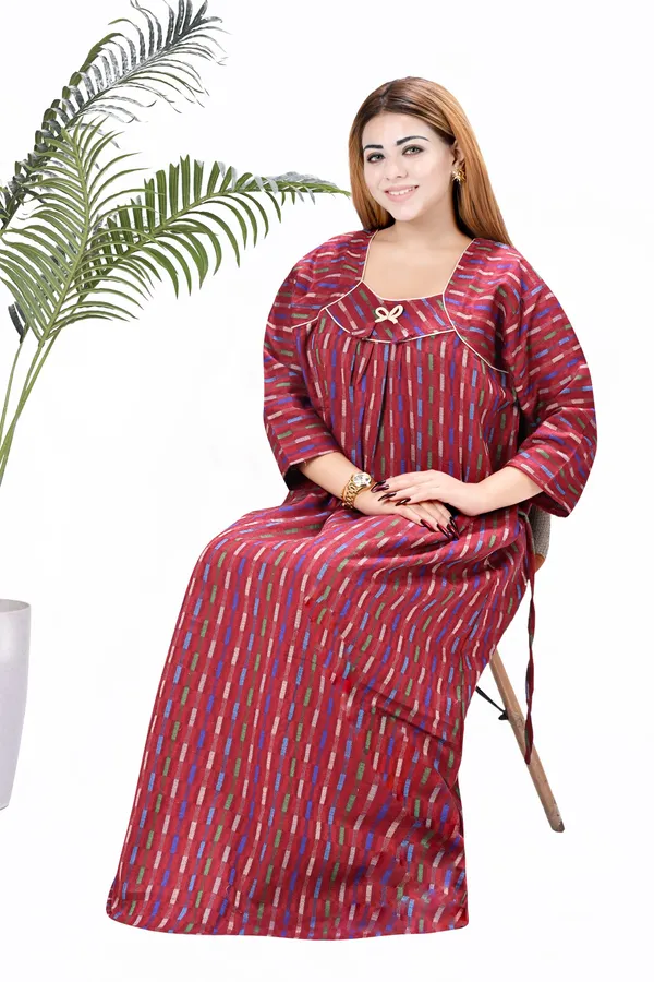 Women_Winter_Nighty_Cotswool_Plus_Size_Maxi_Woolen_Size_L_To_4XL