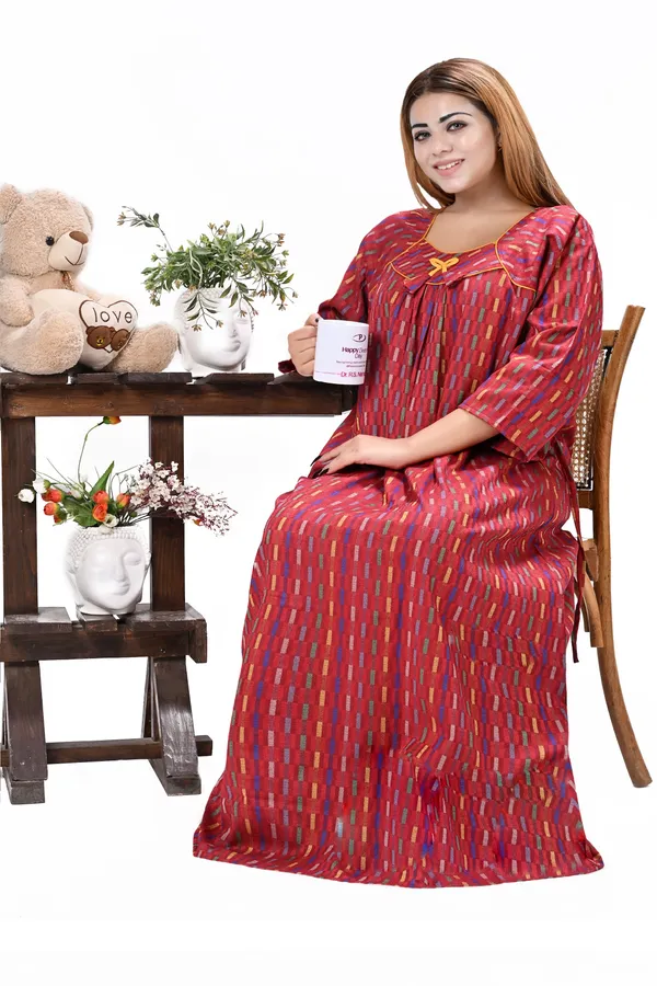 Women_Winter_Nighty_Cotswool_Plus_Size_Maxi_Woolen_Size_L_To_4XL