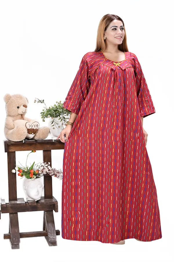 Women_Winter_Nighty_Cotswool_Plus_Size_Maxi_Woolen_Size_L_To_4XL
