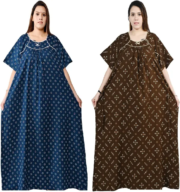 Nighty_Cotton_Plus_Size_Maxi_Women_Combo_2Pc