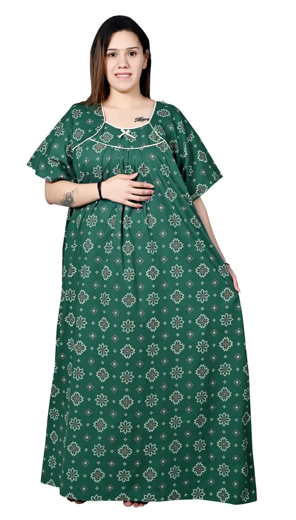 Women_Plus_Size_Nighty_Cotton_Maxi_Gown_Printed_5XL_to_10XL_2_Pc_(Combo)
