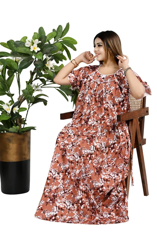Women_Plus_Size_Floral_Printed_Cotton_Maxi_Nightdress_(5XL�10XL)