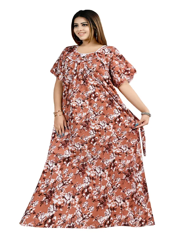Women_Plus_Size_Floral_Printed_Cotton_Maxi_Nightdress_(5XL�10XL)