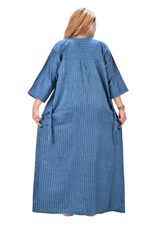 Women_Winter_Nighty_cotswool_Warm_Maxi_Front_Open_Zip_Style_Plus_Size_L_To_4XL