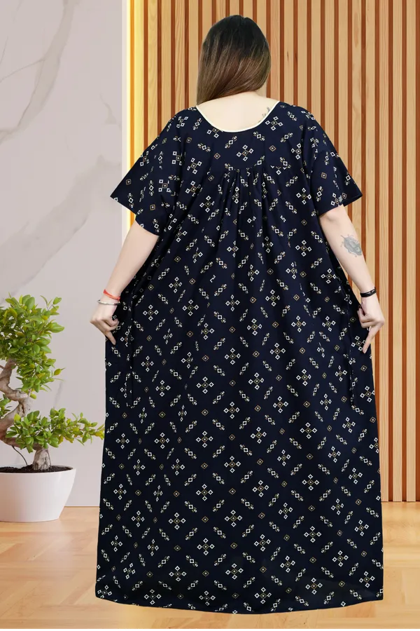 Women_Nighty_cotton_Plus_size_Printed_maxiÂ 5XLÂ toÂ 10XL