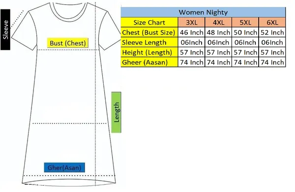 Nighty_Women_Cotton_Maxi_Plus_Size_Front_Button_Open_3XL_to_6XL