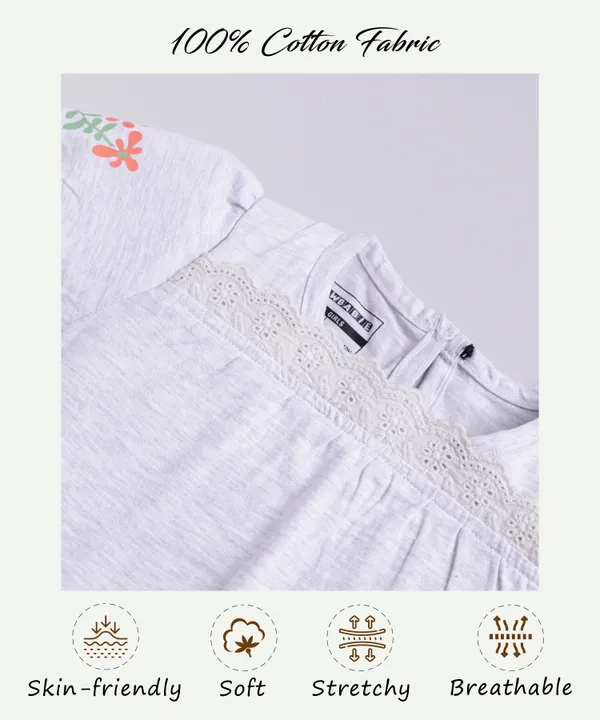 White_Cotton_Dress_For_Girl'S