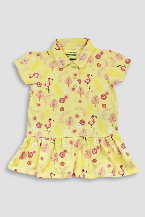 Yellow_Cotton_Top__For_Girls