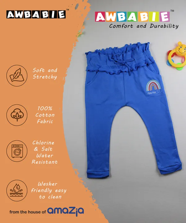 Blue_100%_Cotton_Joggers_For_Infant_Girls