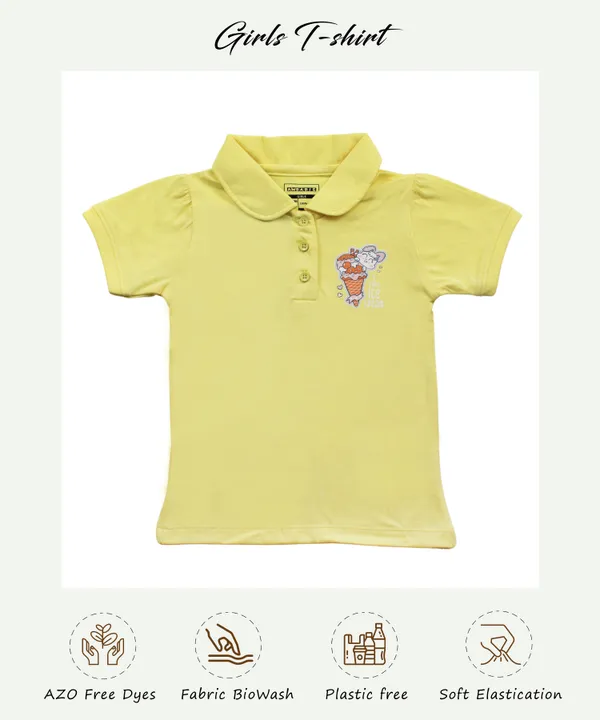 Awbabie_Toddler_Girls_Polo_T-Shirt_|_100%_Cotton_|_180_GSM_|_Soft_&_Breathable_|_Elastic_Armholes_|_Front_Button_Placket_|_Stylish_&_Comfortable
