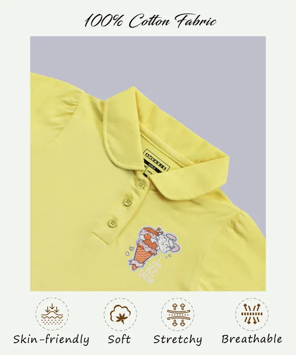 Awbabie_Toddler_Girls_Polo_T-Shirt_|_100%_Cotton_|_180_GSM_|_Soft_&_Breathable_|_Elastic_Armholes_|_Front_Button_Placket_|_Stylish_&_Comfortable