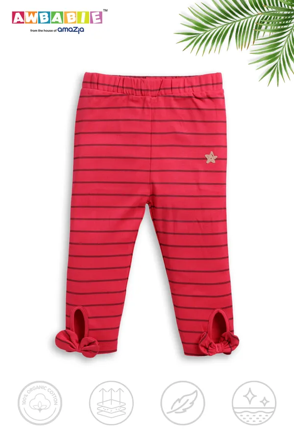 Yellow_Soft_Cotton_Regular_T-Shirt_And_Line_Printed_Pant_For_Girls_(Combo)