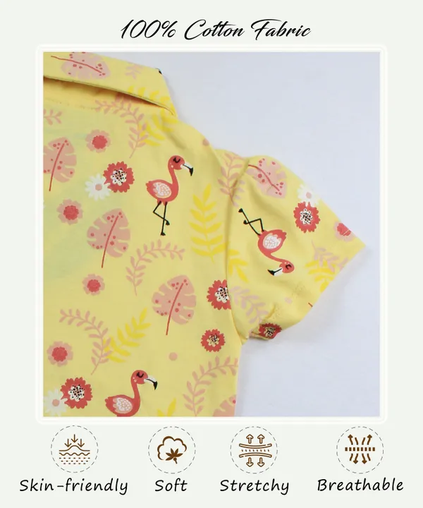 Yellow_Cotton_Top__For_Girls