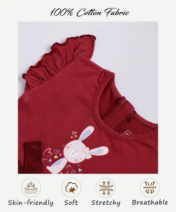 Red_Cotton_Dress__For_Girls