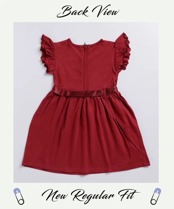 Red_Cotton_Dress__For_Girls