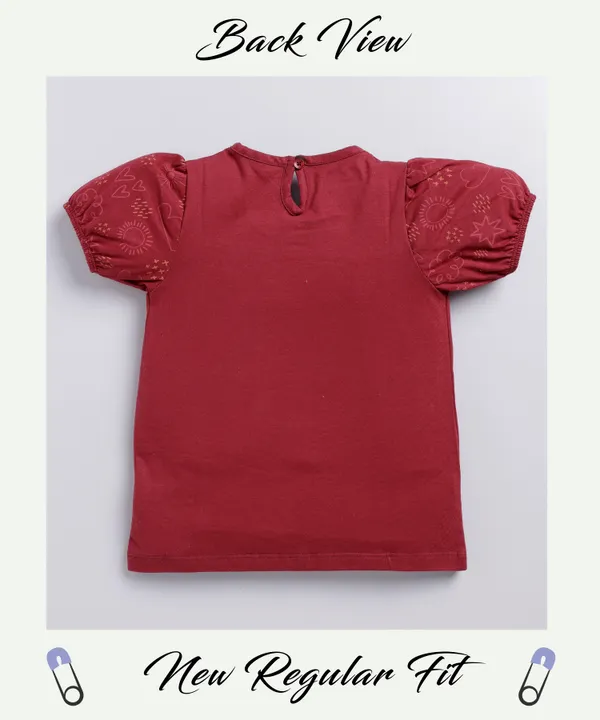 Red_Cotton_Top_For_Girl'S