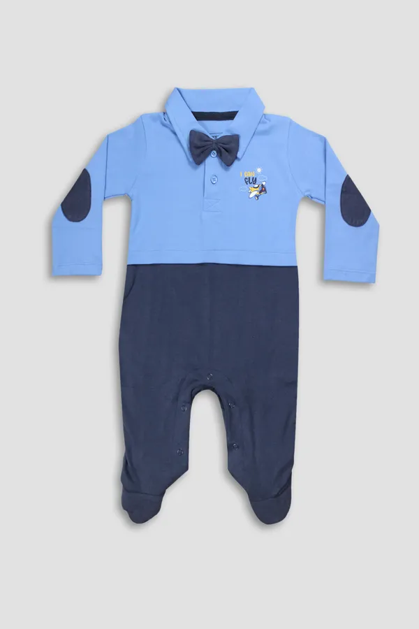 Blue_100%_Cotton_Rompers_For_Infant_Boys