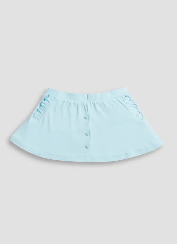 Blue_Soft_Cotton_Regular__Casual_Skort_Baby_Girls