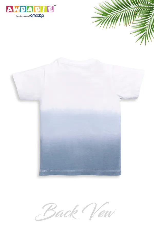 White_Soft_Cotton_Regular_T-Shirt_And_Pant_For_Boy_(Combo)