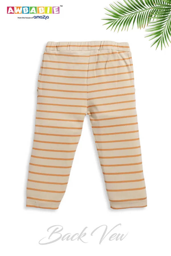 White_Soft_Cotton_Regular_T-Shirt_And_Pant_For_Boy_(Combo)