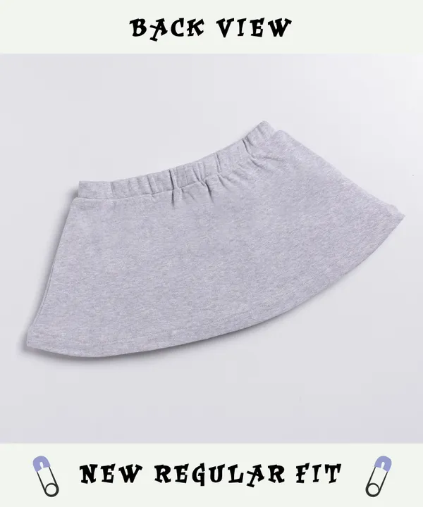 Grey_Soft_Cotton_Regular__Casual_Skort_Baby_Girls