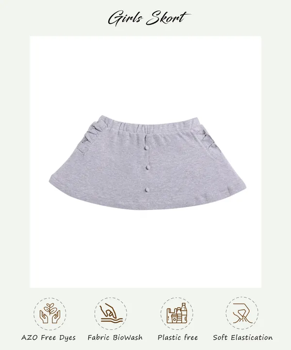 Grey_Soft_Cotton_Regular__Casual_Skort_Baby_Girls