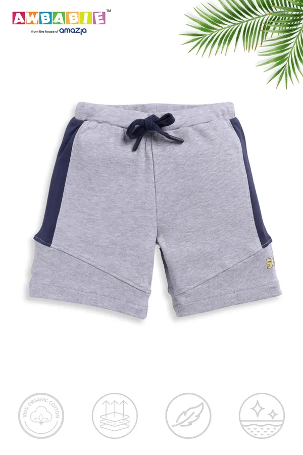 Blue_Soft_Cotton_Regular_Sleeveless_T-Shirt_And_Grey_Shorts_For_Boy_(Combo)