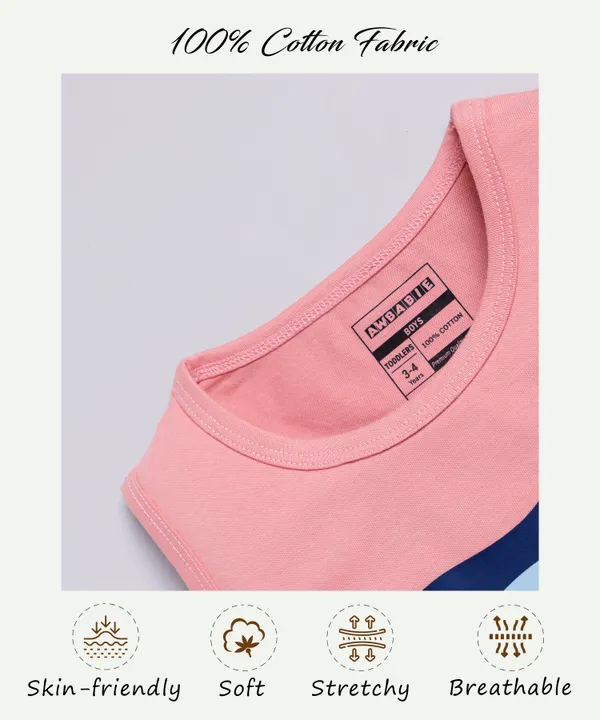 Pink_Soft_Cotton_Casual_Round_Neck_Sleeveless_T-Shirt_For_Baby_Boys