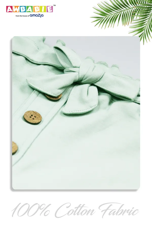Green_Soft_Cotton_Regular_Shorts_For_Girls
