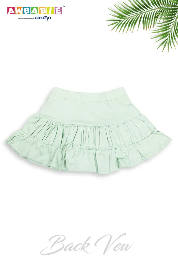 Green_Soft_Cotton_Regular_Shorts_For_Girls