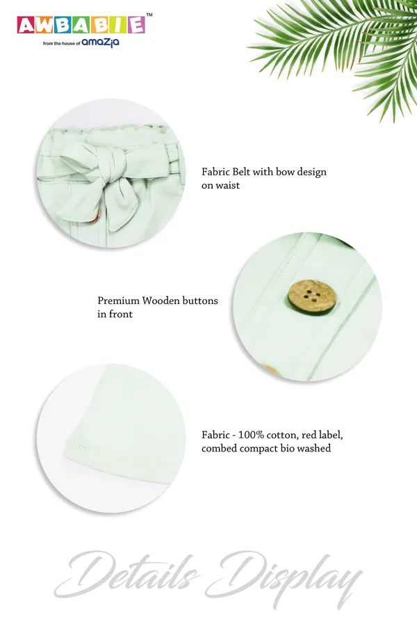 Green_Soft_Cotton_Regular_Shorts_For_Girls