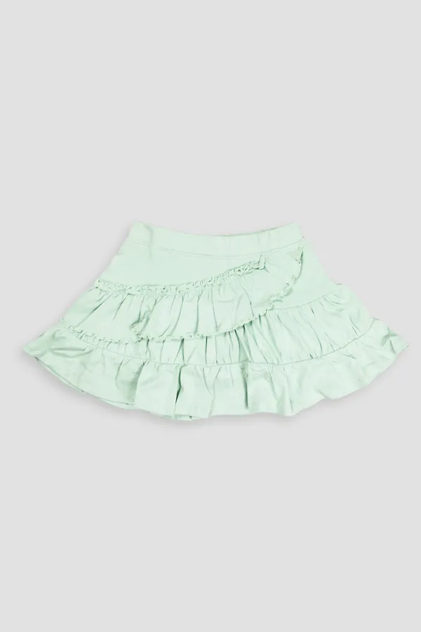Green_Soft_Cotton_Regular_Shorts_For_Girls