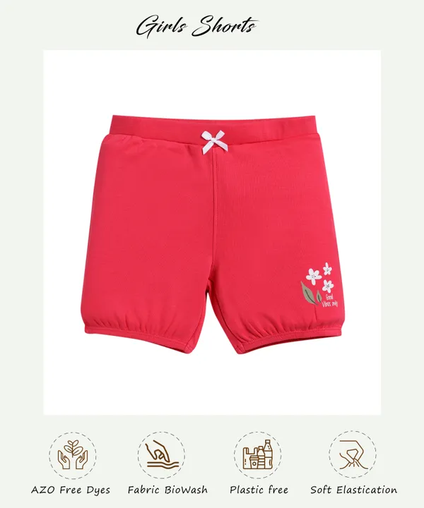 Pink_Shorts_Good_Vibes_Only_Knits_For_Girls
