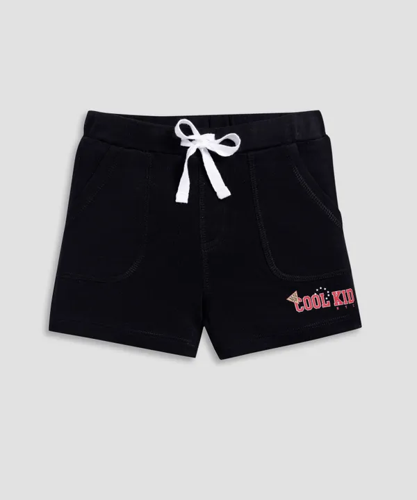 Black_Soft_Cotton_Printed_Shorts_For_Baby_Boys