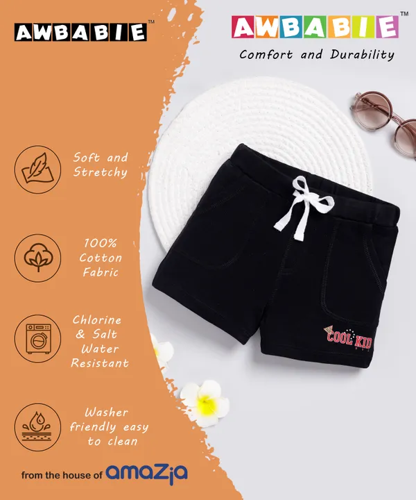 Black_Soft_Cotton_Printed_Shorts_For_Baby_Boys