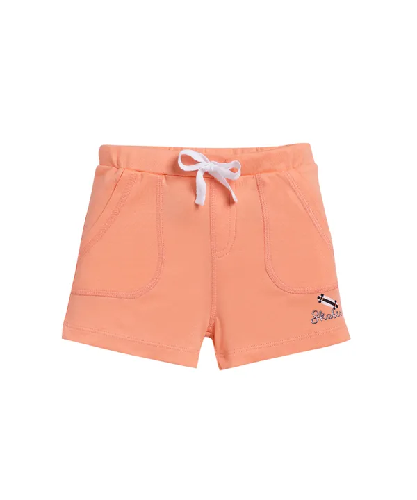 Orange_Soft_Cotton_Printed_Shorts_For_Baby_Boys
