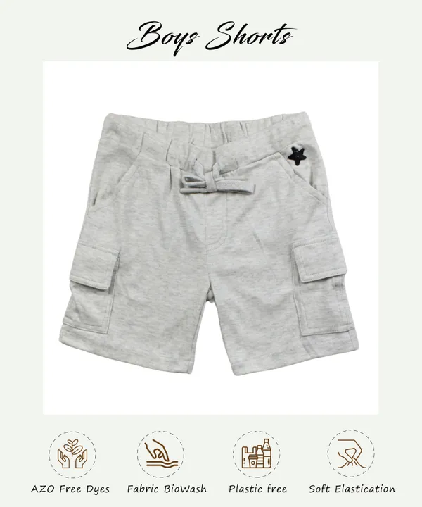 Grey_100%_Cotton_Shorts_For_Infant_Boys