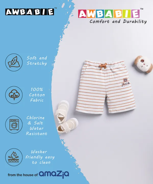 Awbabie_Toddler_Boys'_Shorts|_100%_Cotton_Bio-Wash_|_Soft_&_Breathable_Baby_Shorts|_Draw_String_Closure_|_Baby_Clothing