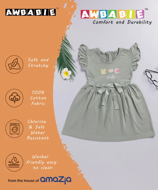 Grey_Cotton_Dress__For_Girls