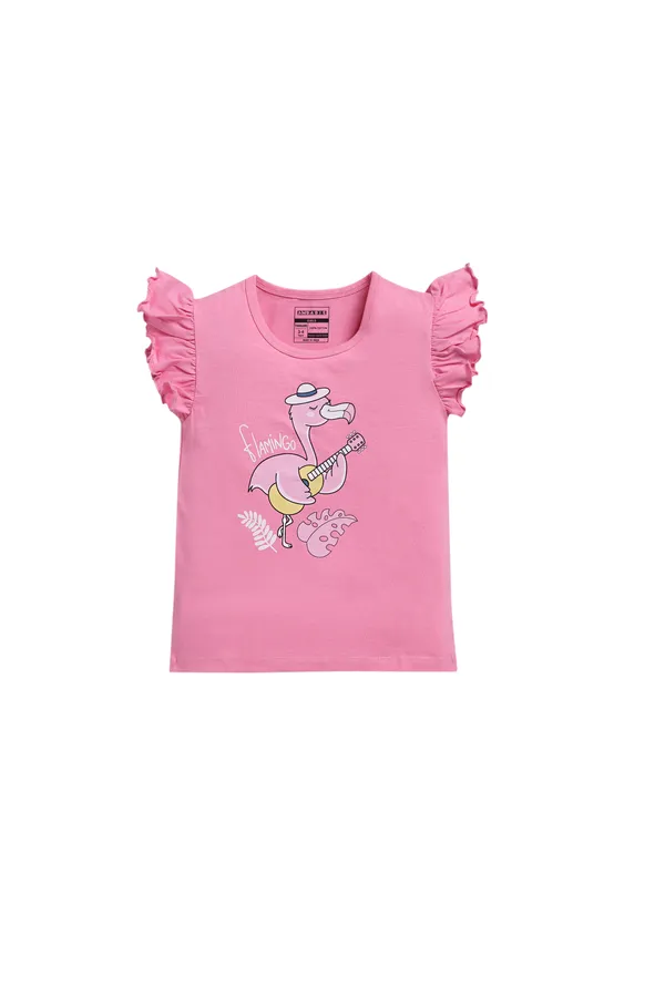 Pink_Soft_Cotton_Regular_Round_Neck_T-Shirt_For_Girls