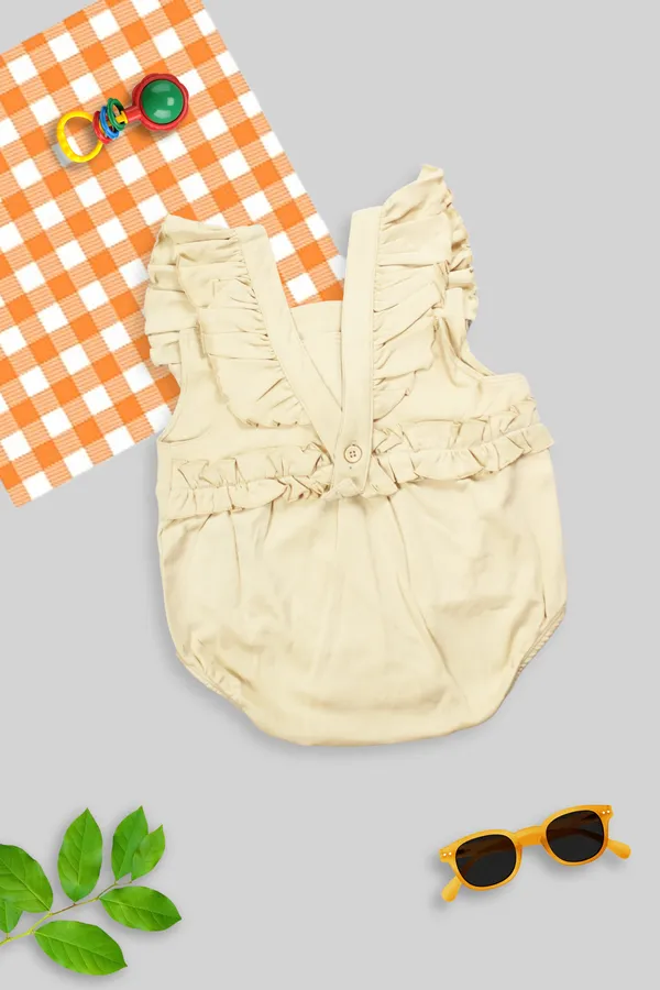 Peach_Soft_Cotton_Regular_Casual_Onesie_For_Baby_Girls