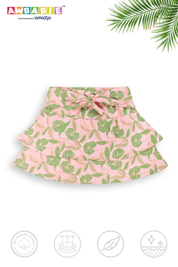 Pink_Soft_Cotton_All_Over_Print_Regular_Shorts_For_Girls