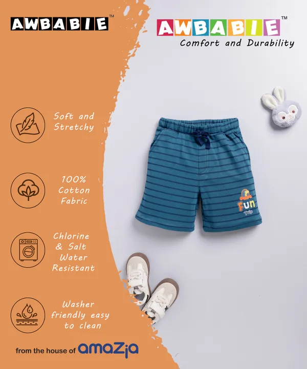 Awbabie_Toddler_Boys'_Shorts|_100%_Cotton_Bio-Wash_|_Soft_&_Breathable_Baby_Shorts|_Draw_String_Closure_|_Baby_Clothing