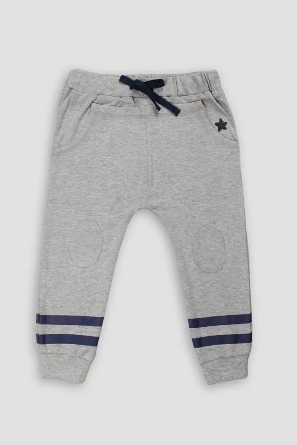 Gray_100%_Cotton_Joggers_For_Infant_Boys