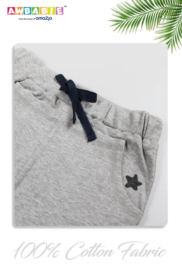 Gray_100%_Cotton_Joggers_For_Infant_Boys