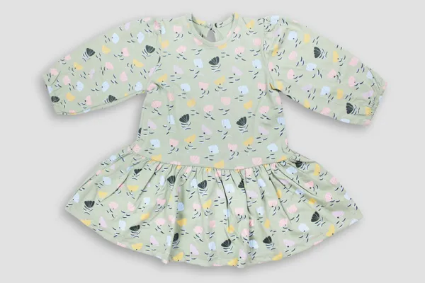 Sky_Green_Printed_Regular_Casual_Top_For_Baby_Girls